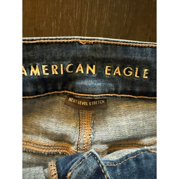American Eagle Outfitters Blue Flare Jeans - Picture 3 of 9